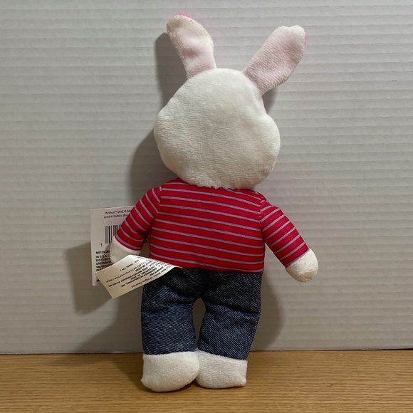 Arthur Buster Baxter Bunny Plush Watch & Play PBS Kids Stuffed Animal Toy 10.5" - Picture 2 of 9